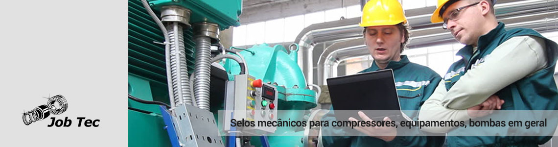 Selos mecnicos para compressores industriais, equipamentos em geral